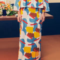 Women Classic Skirt Jellybean Print - Umbi