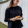 Women Dinah Blouse in Black - Umbi
