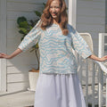 Women Saturday Blouse in Wave - Umbi
