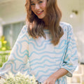 Women Saturday Blouse in Wave - Umbi