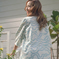 Women Saturday Blouse in Wave - Umbi