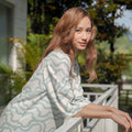 Women Saturday Blouse in Wave - Umbi