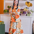 women top long sleeve zipped eid raya kenduri event wear
