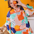 baju raya family sedondon adult women long kurung fruit punch print