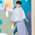 girls top flare long sleeve eid raya kenduri event wear