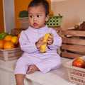 Baby Baju Melayu Lilac long sleeve