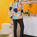 At The Market Collection Men Kurta Fruit Punch Print - Umbi