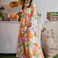 At The Market Collection Women Flare Skirt Fleur Print - Umbi