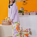 At The Market Collection Women Folded Skirt Fleur Print - Umbi