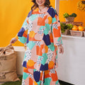 At The Market Collection Women Folded Skirt Fruit Punch Print - Umbi