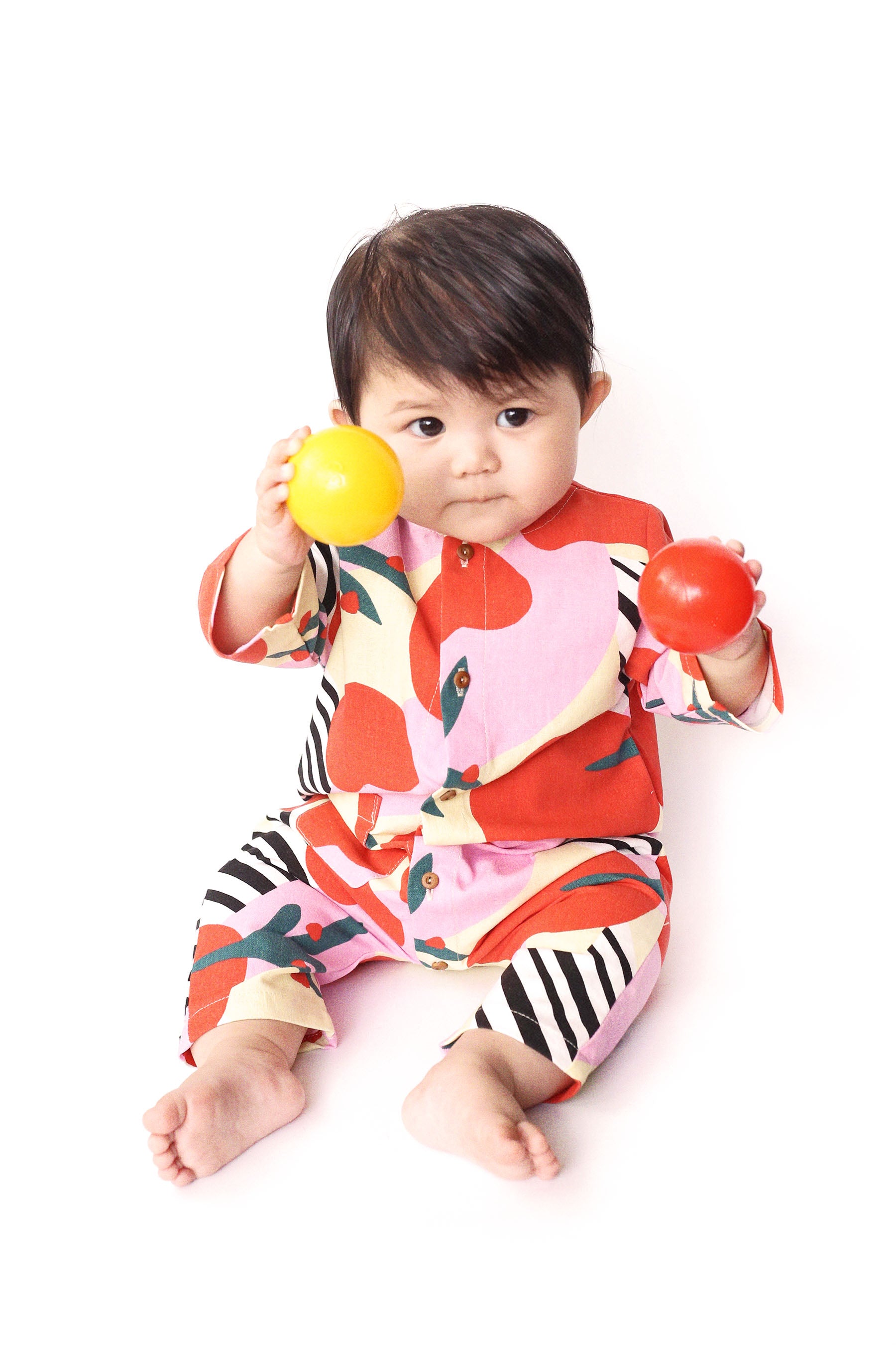 baju raya family sedondon baby jumpsuit 