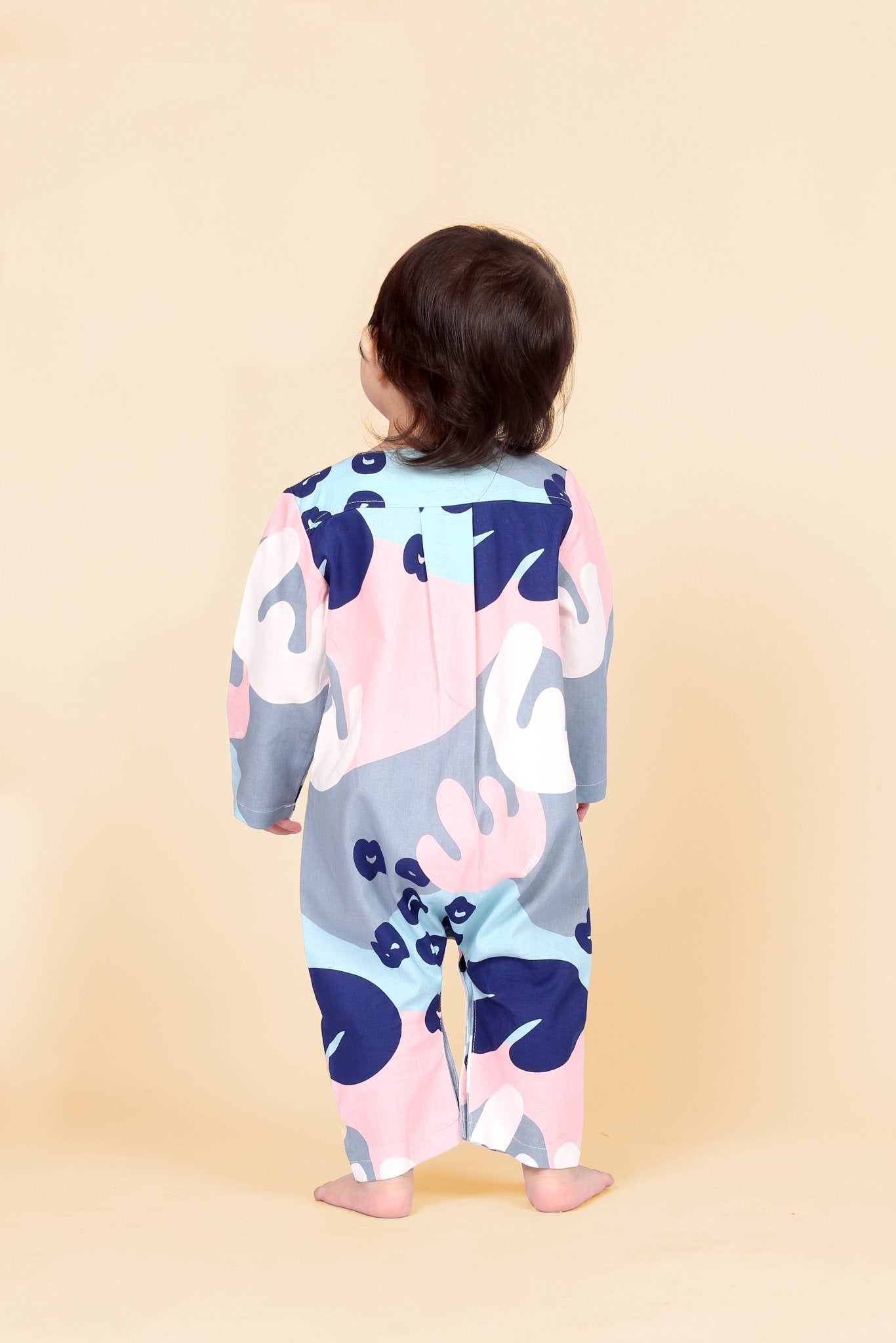 The Coral Baby Jumpsuit Coral - Umbi
