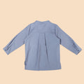 The Coral Baju Melayu Top Pigeon Blue - Umbi