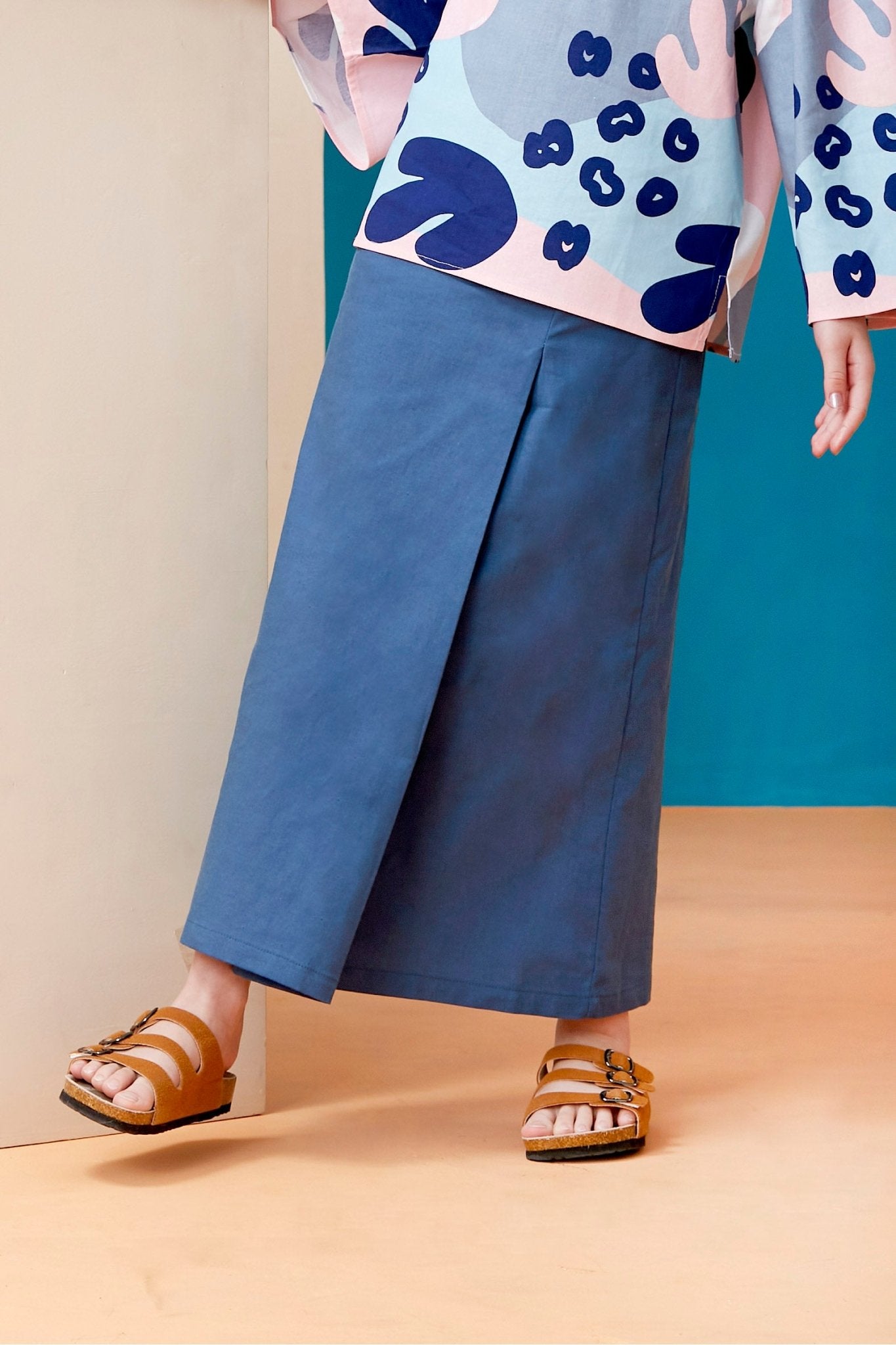The Coral Classic Skirt Steel Blue - Umbi