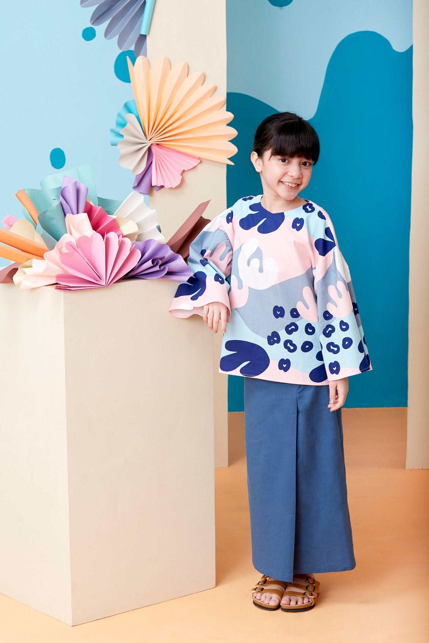 The Coral Classic Skirt Steel Blue - Umbi