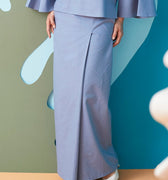 The Coral Women Classic Skirt Pigeon Blue - Umbi