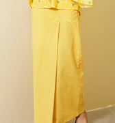 The Meriah Women Classic Skirt Yellow - Umbi