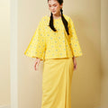 The Meriah Women Classic Skirt Yellow - Umbi