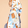 The Selesa Shawl Checked Orkid Print - Umbi