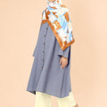 The Selesa Shawl Checked Orkid Print - Umbi