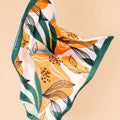 The Selesa Shawl Tangerine Print - Umbi