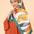 The Selesa Shawl Tangerine Print - Umbi