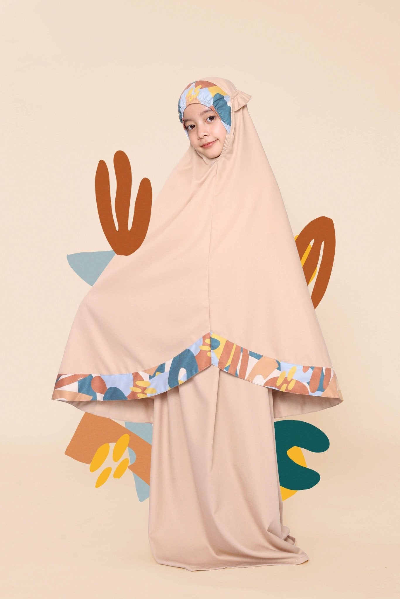 The Soleha Telekung Harmoni Print - Umbi