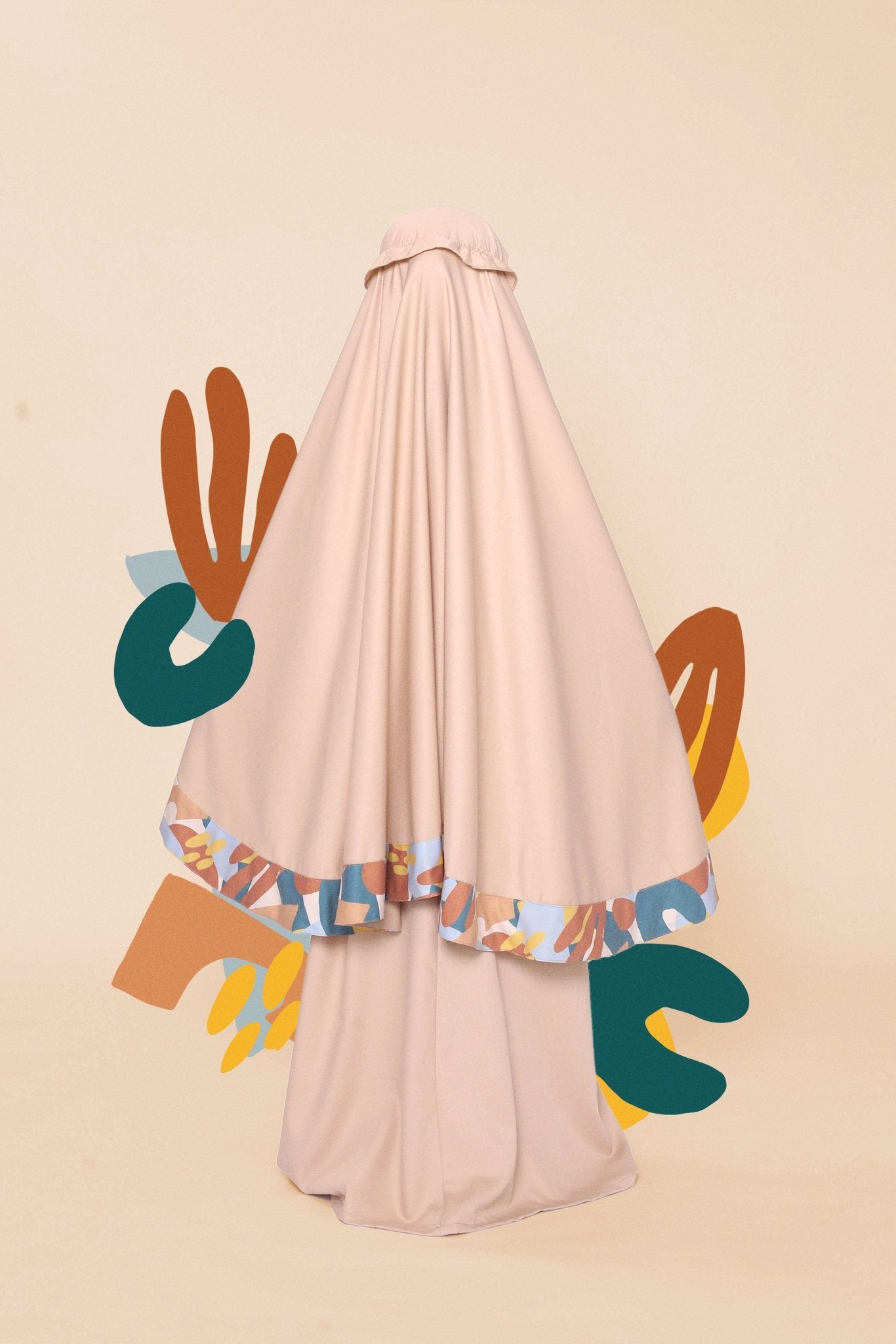The Soleha Telekung Harmoni Print - Umbi