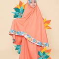 The Soleha Telekung Lily Print - Umbi