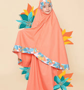 The Soleha Telekung Lily Print - Umbi