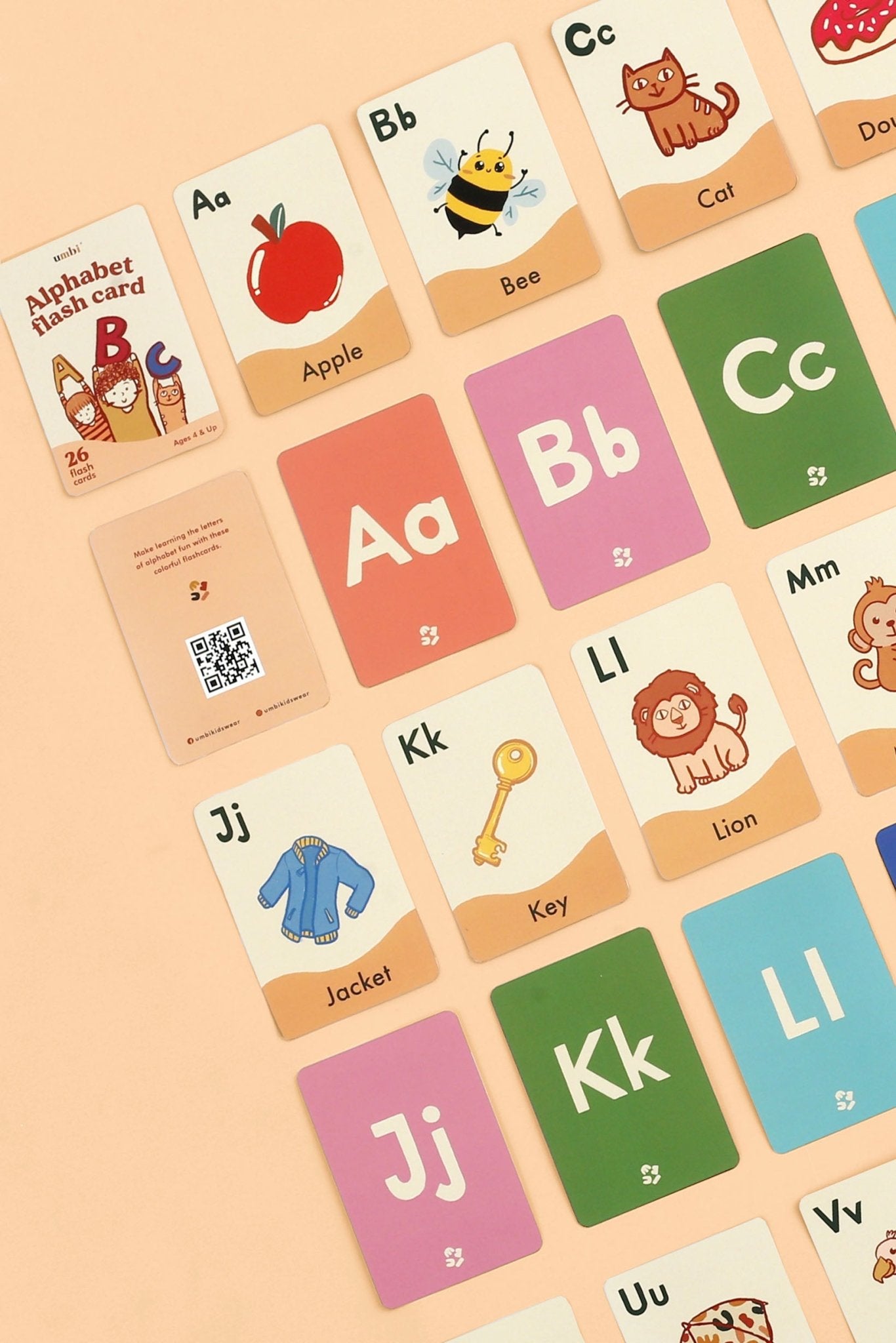 Umbi Alphabet Flash Cards - Umbi