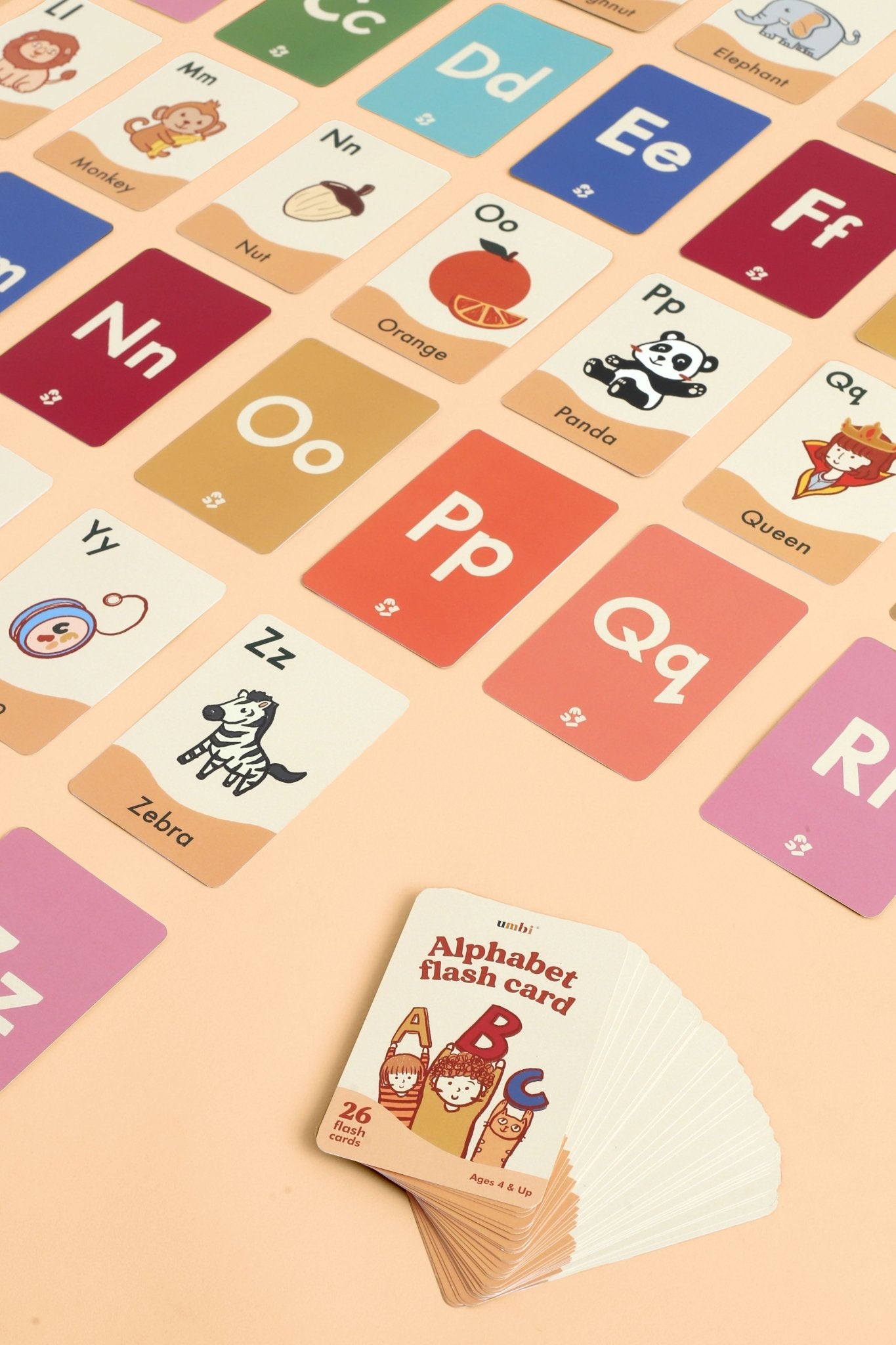 Umbi Alphabet Flash Cards - Umbi